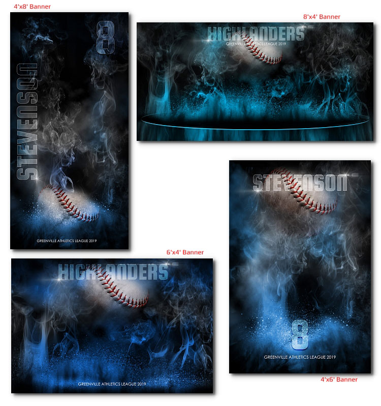 Baseball Banners Templates