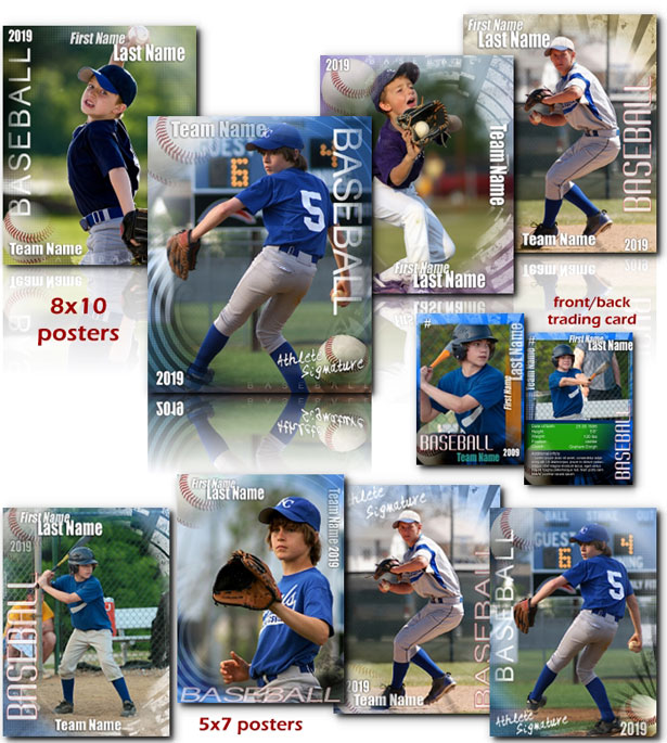 Baseball Photoshop Templates