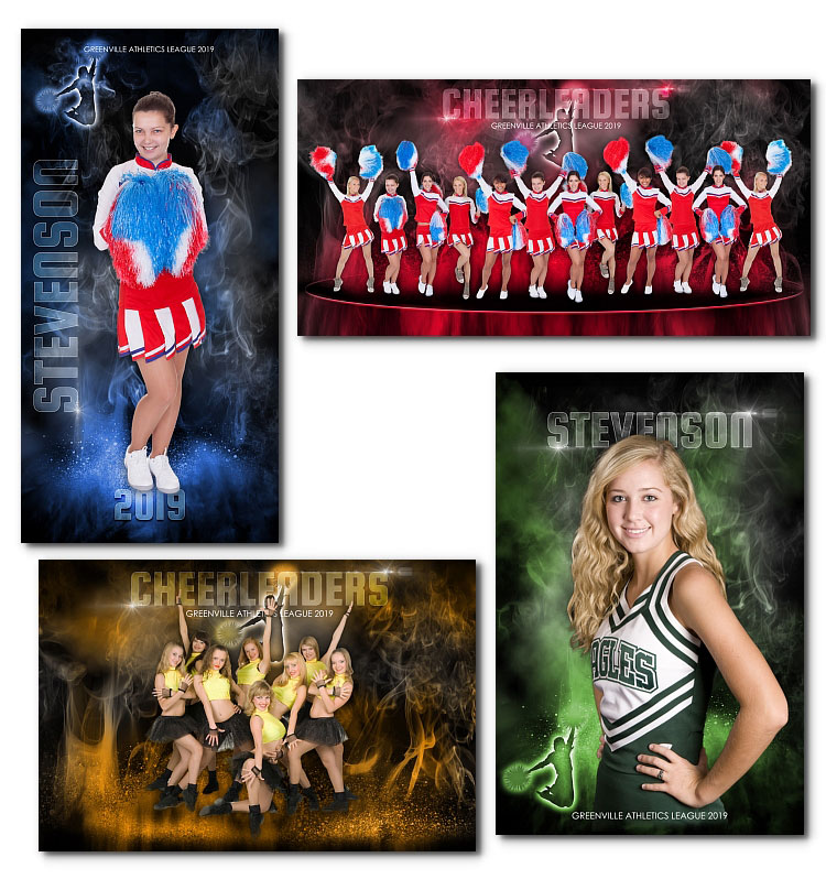 Cheerleading Banner Templates