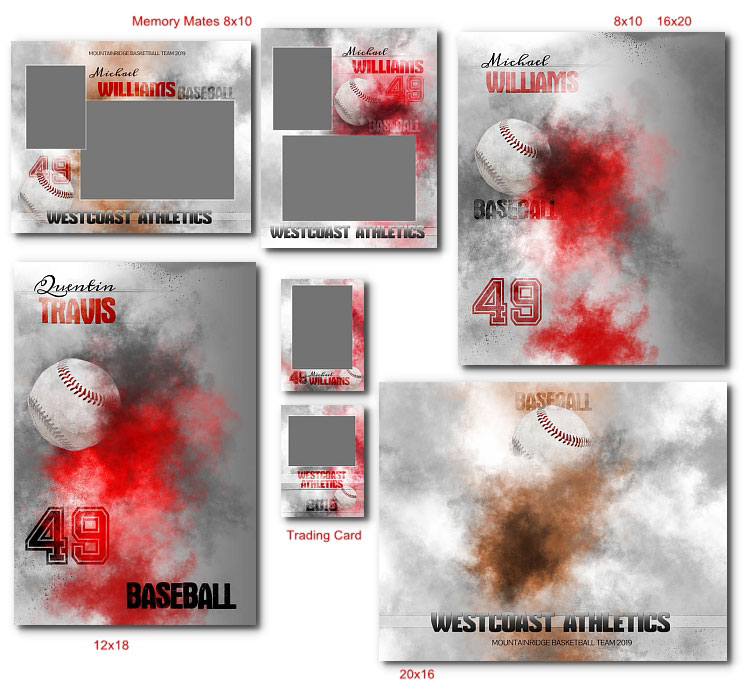 Sports Templates collages