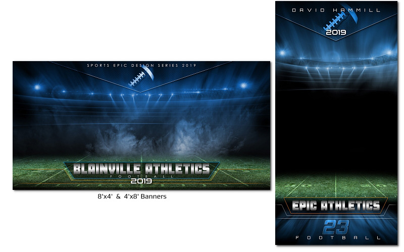 Epic Football Photoshop Templates