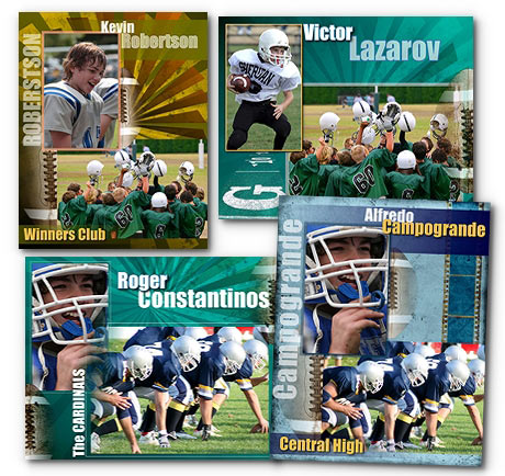 Football Sport Photoshop Templates arc4studio.com | Photoshop Templates for Football Photography