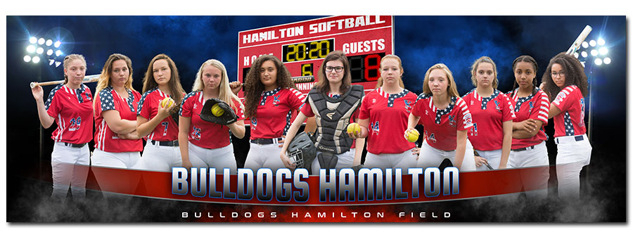 Softball Photoshop Templates