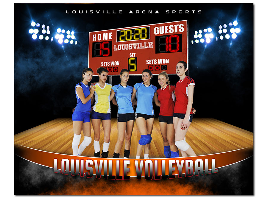 Volleyball Photoshop Templates