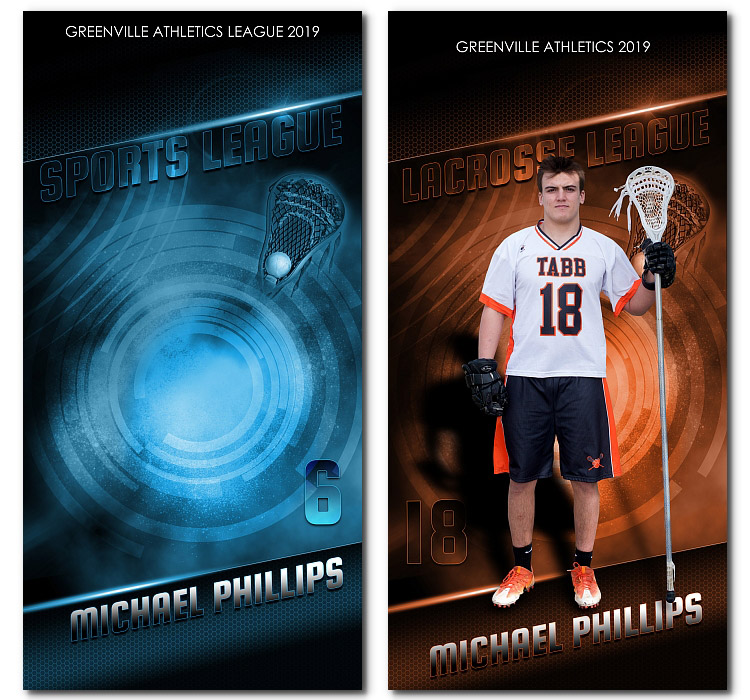 Lacrosse templates for banners