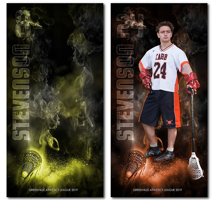 Lacrosse templates for banners