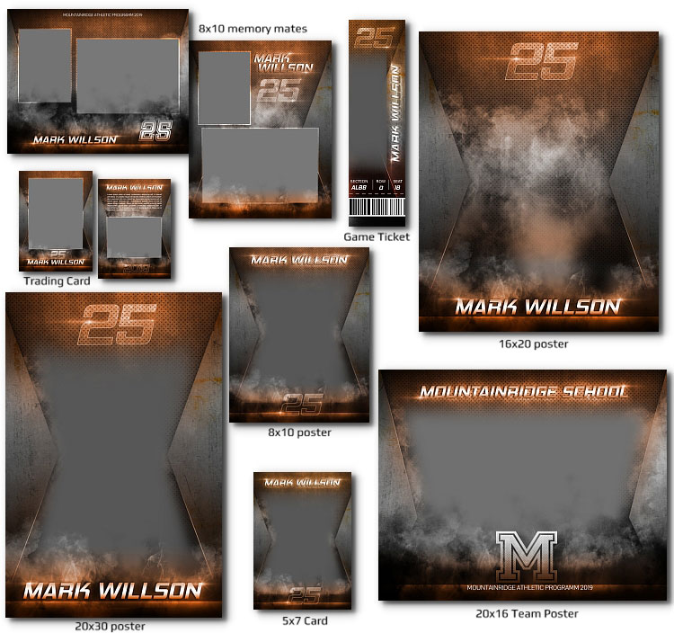 Sports Templates Set