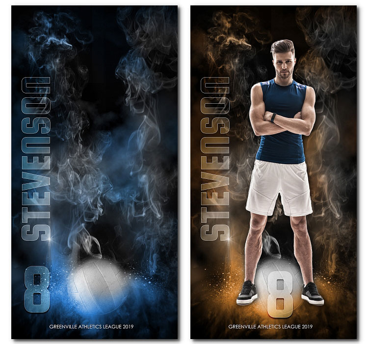 Volleyball templates for banners Volleyball templates for banners