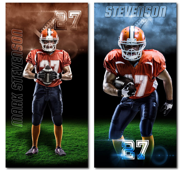 Football Vertical Banners